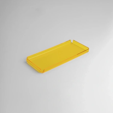  Qua Home Esbo Pleksi Tepsi Sarı 30x14 cm