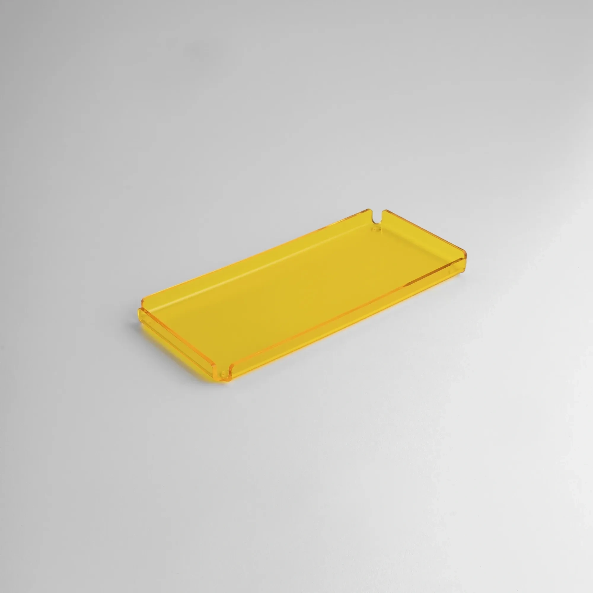 Qua Home Esbo Pleksi Tepsi Sarı 30x14 cm