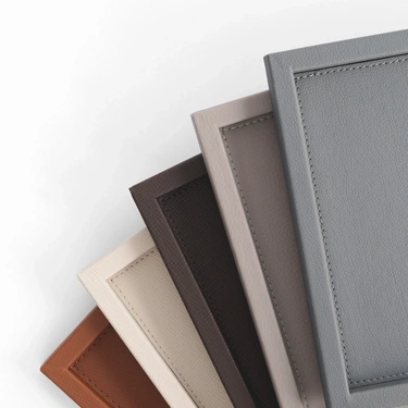  Qua Home Rita Dekoratif Deri Tepsi Krem 22x22x2,5 cm