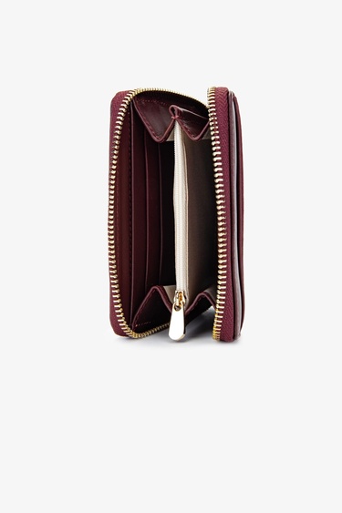  Valmenti Kadın Bordo Hakiki Deri Cüzdan