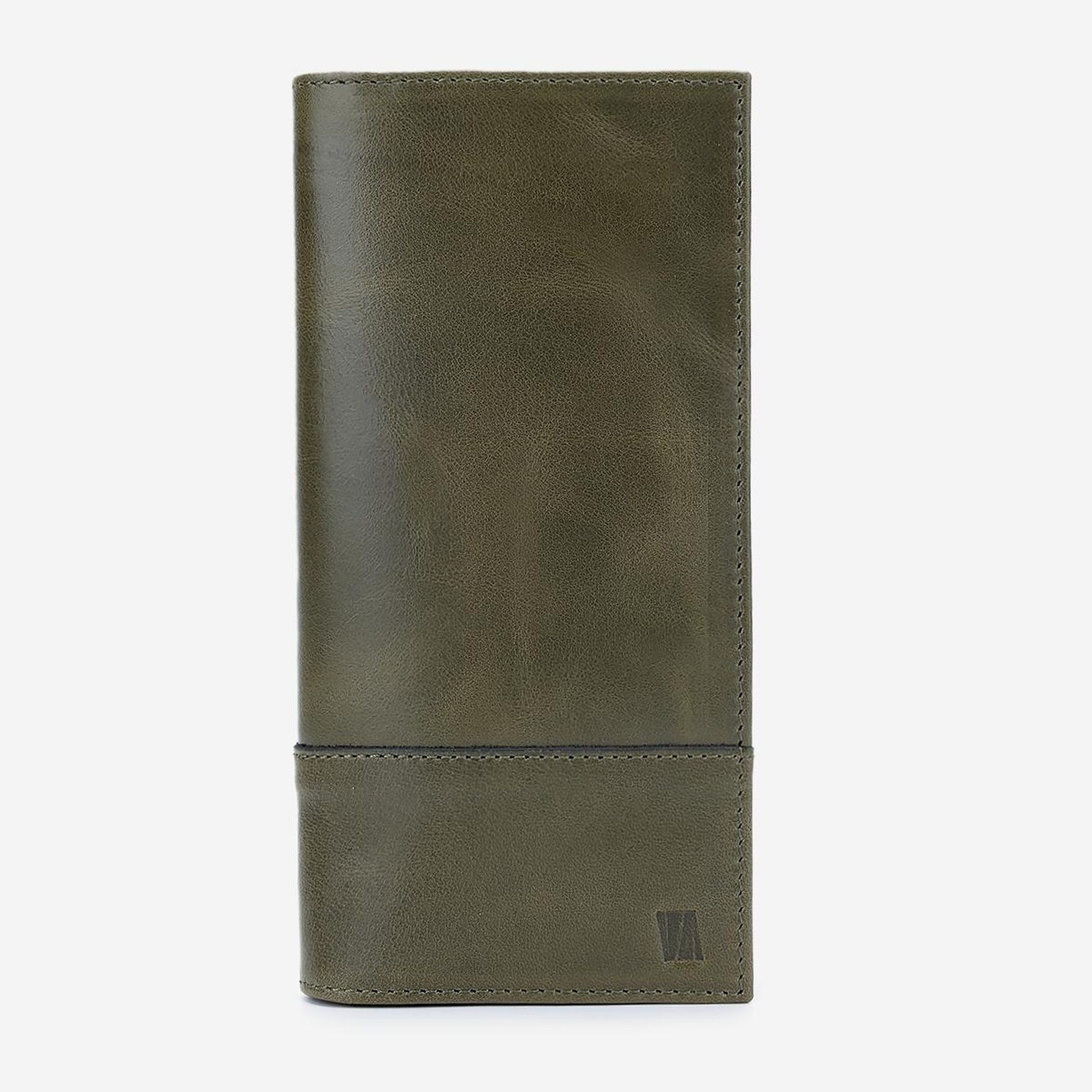 Valmenti Erkek Hakiki Deri Yeşil Cüzdan