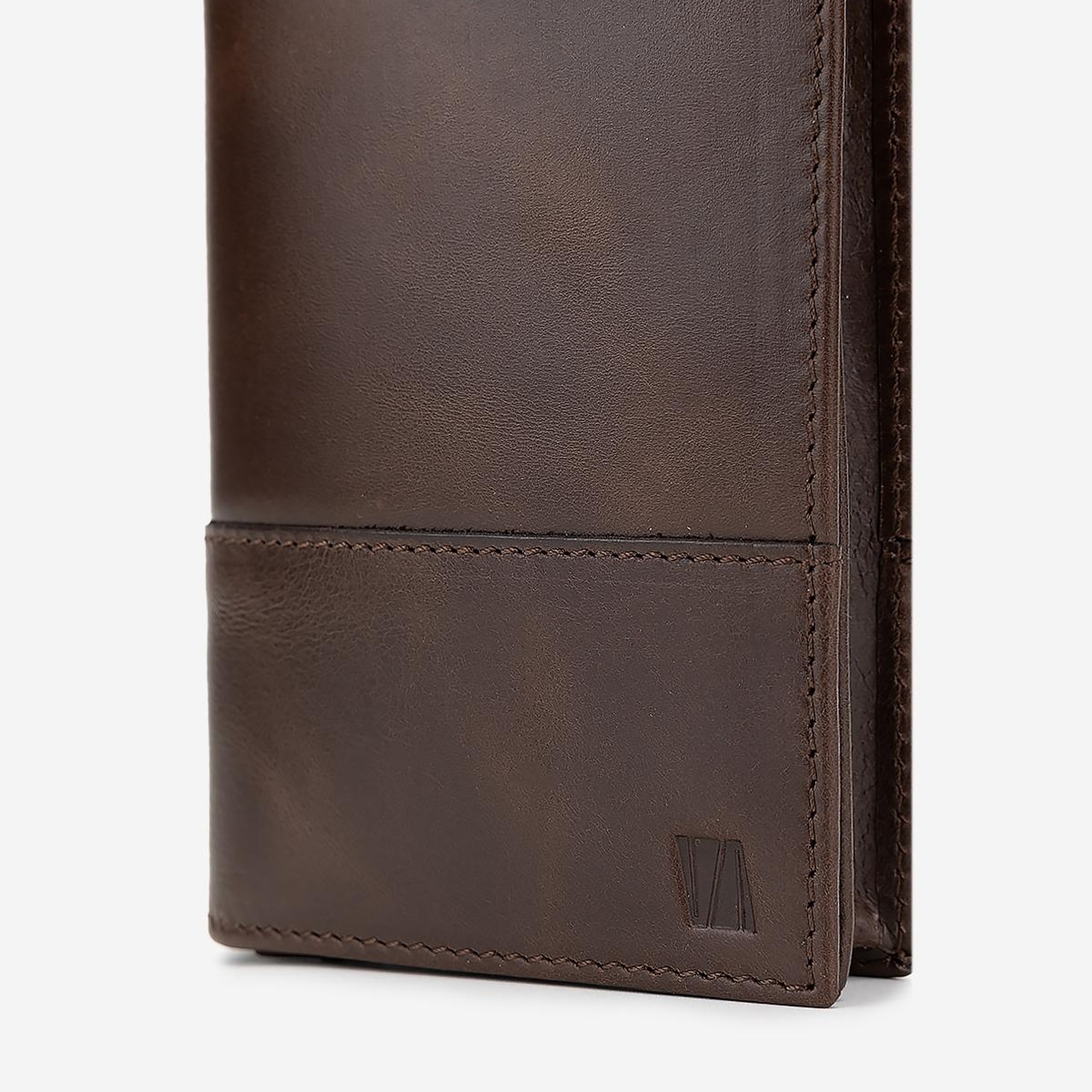 Valmenti Erkek Hakiki Deri Kahverengi Cüzdan