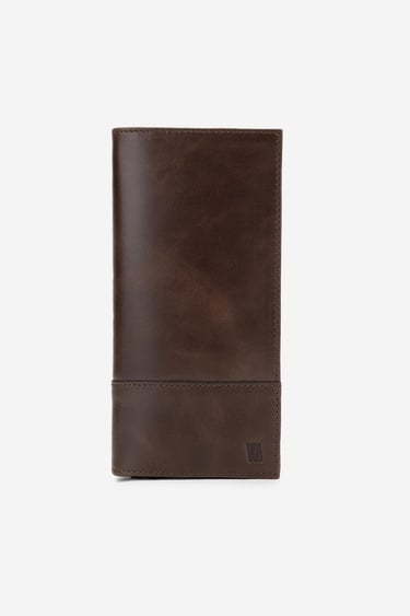  Valmenti Erkek Hakiki Deri Kahverengi Cüzdan