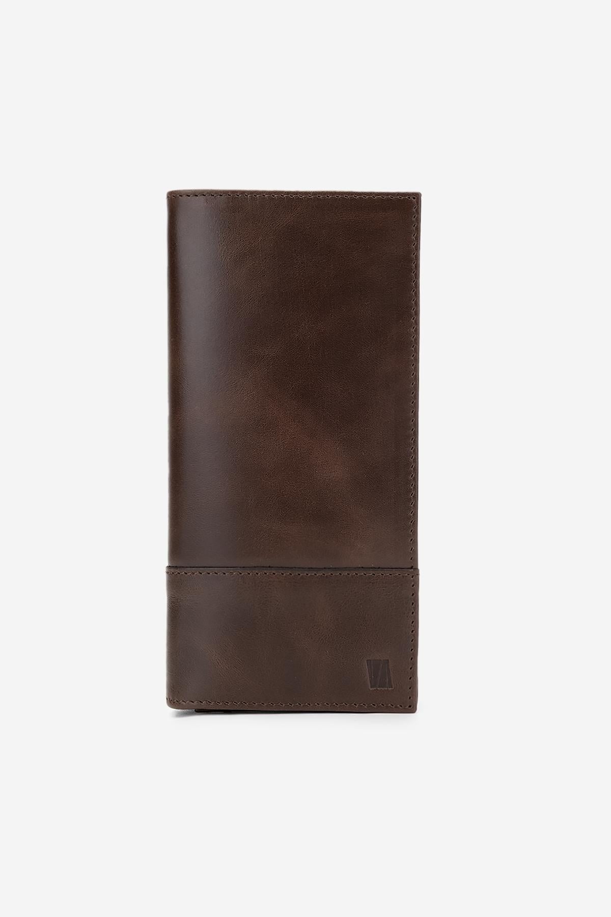  Valmenti Erkek Hakiki Deri Kahverengi Cüzdan