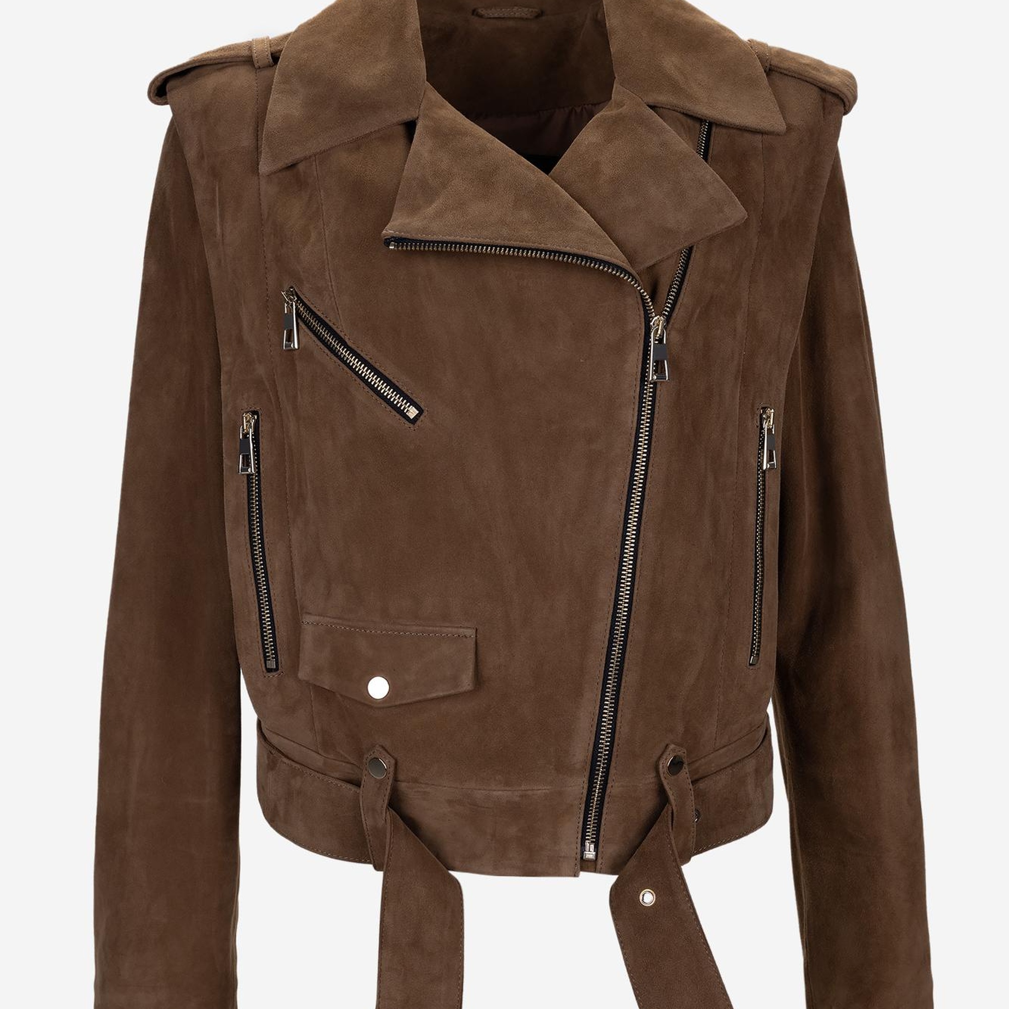 Valmenti Kadın Hakiki Deri Deri Mont