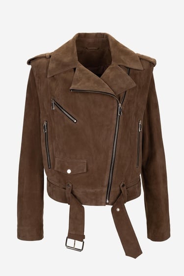  Valmenti Kadın Hakiki Deri Deri Mont