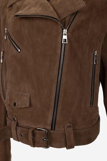  Valmenti Kadın Hakiki Deri Deri Mont