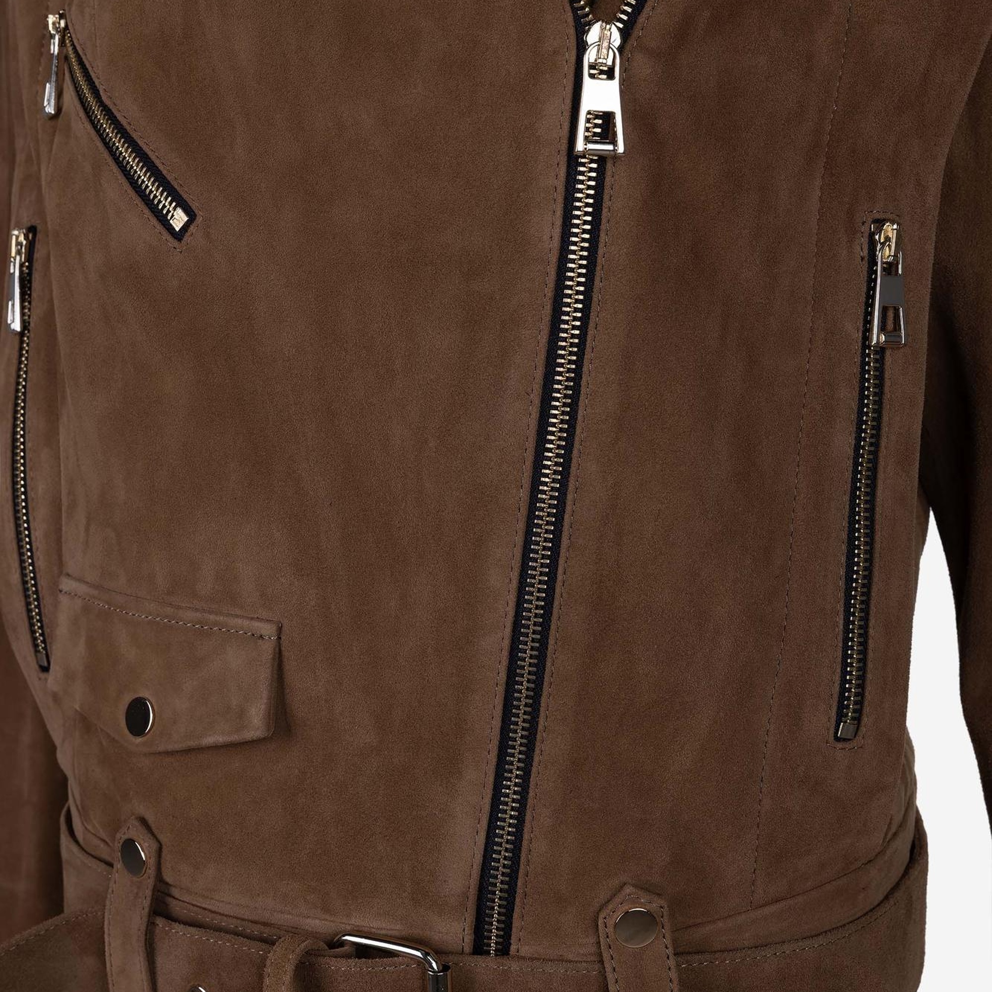 Valmenti Kadın Hakiki Deri Deri Mont