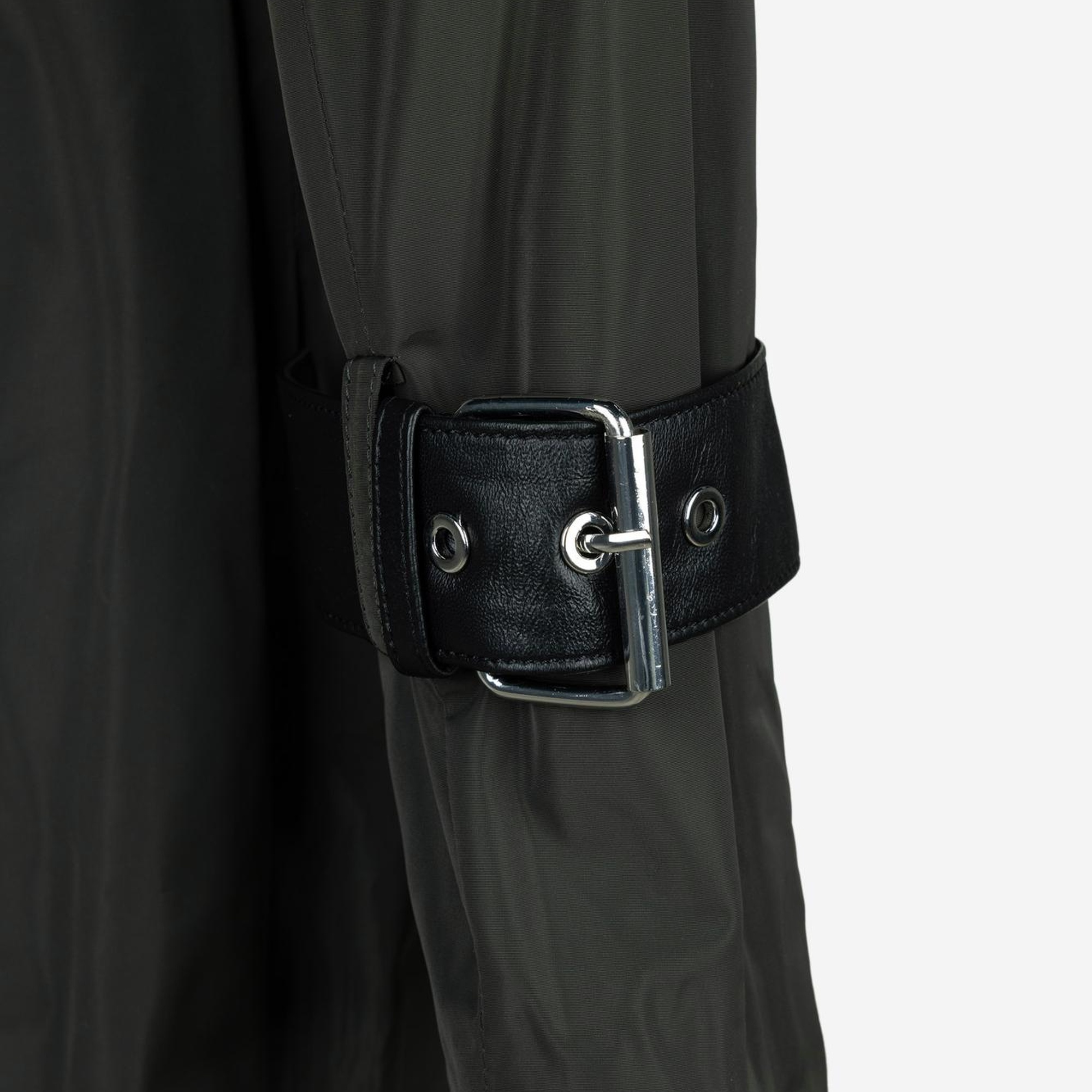 Valmenti Kadın Hakiki Deri Haki Süet Deri Mont