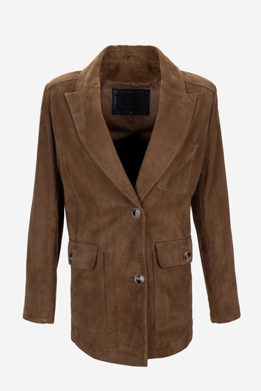  Valmenti Kadın Hakiki Deri Deri Mont