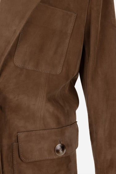  Valmenti Kadın Hakiki Deri Deri Mont