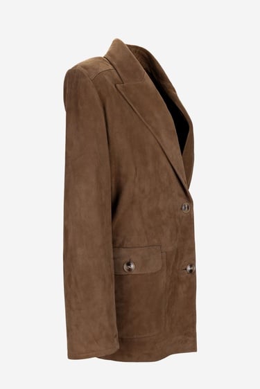  Valmenti Kadın Hakiki Deri Deri Mont