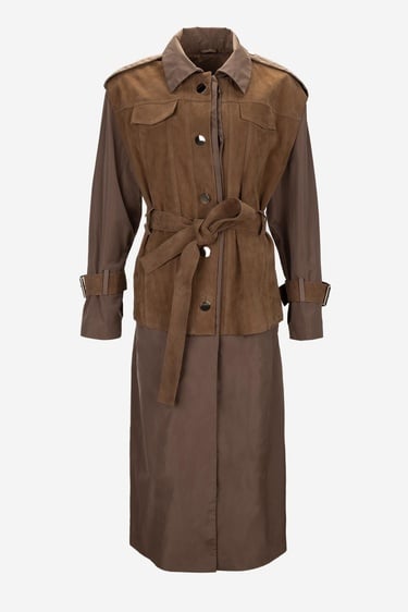  Valmenti Kadın Hakiki Deri Deri Mont