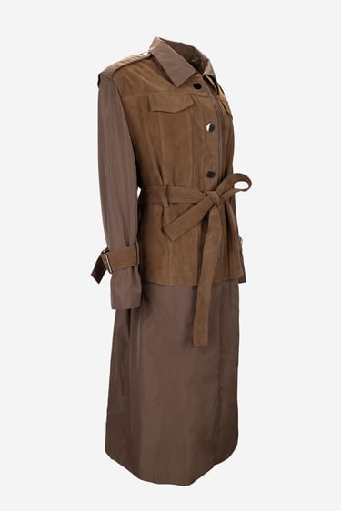  Valmenti Kadın Hakiki Deri Deri Mont