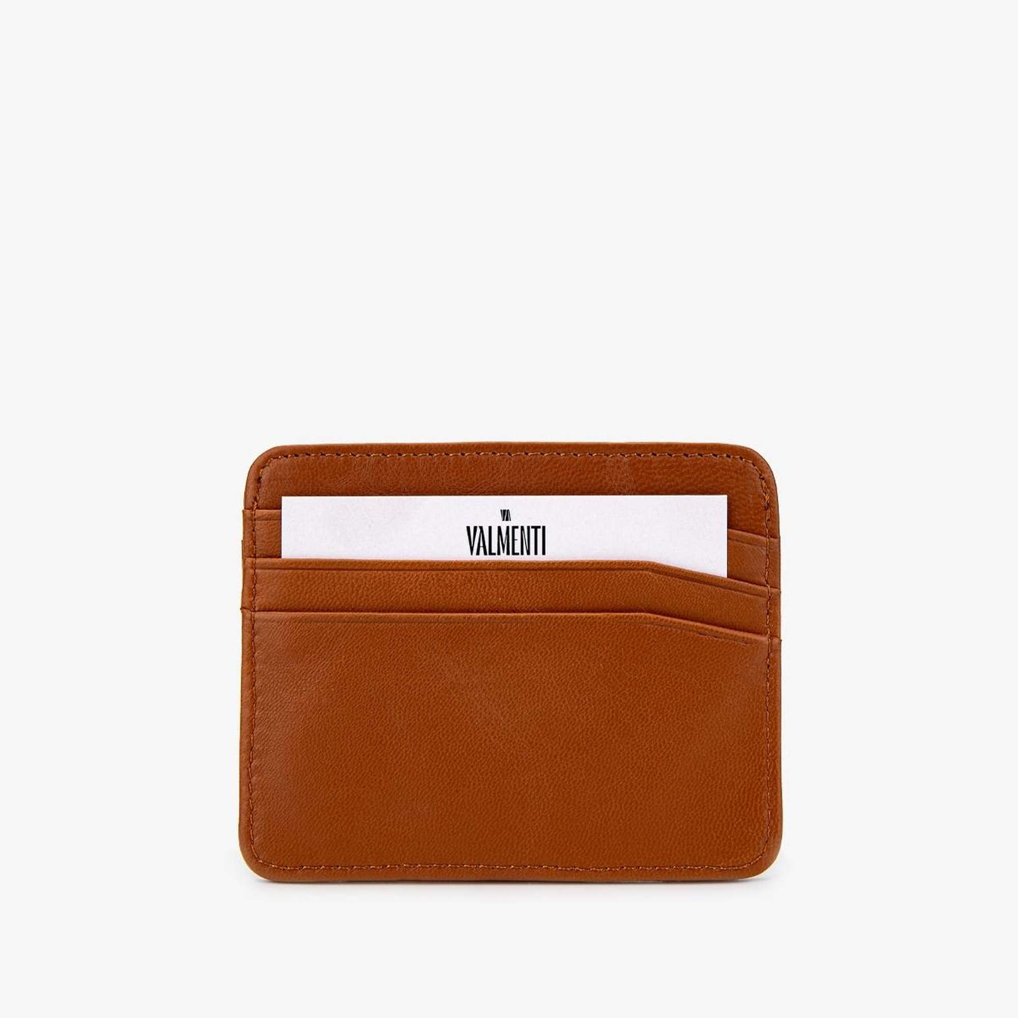 Valmenti Erkek Hakiki Deri Taba Deri Kartlık