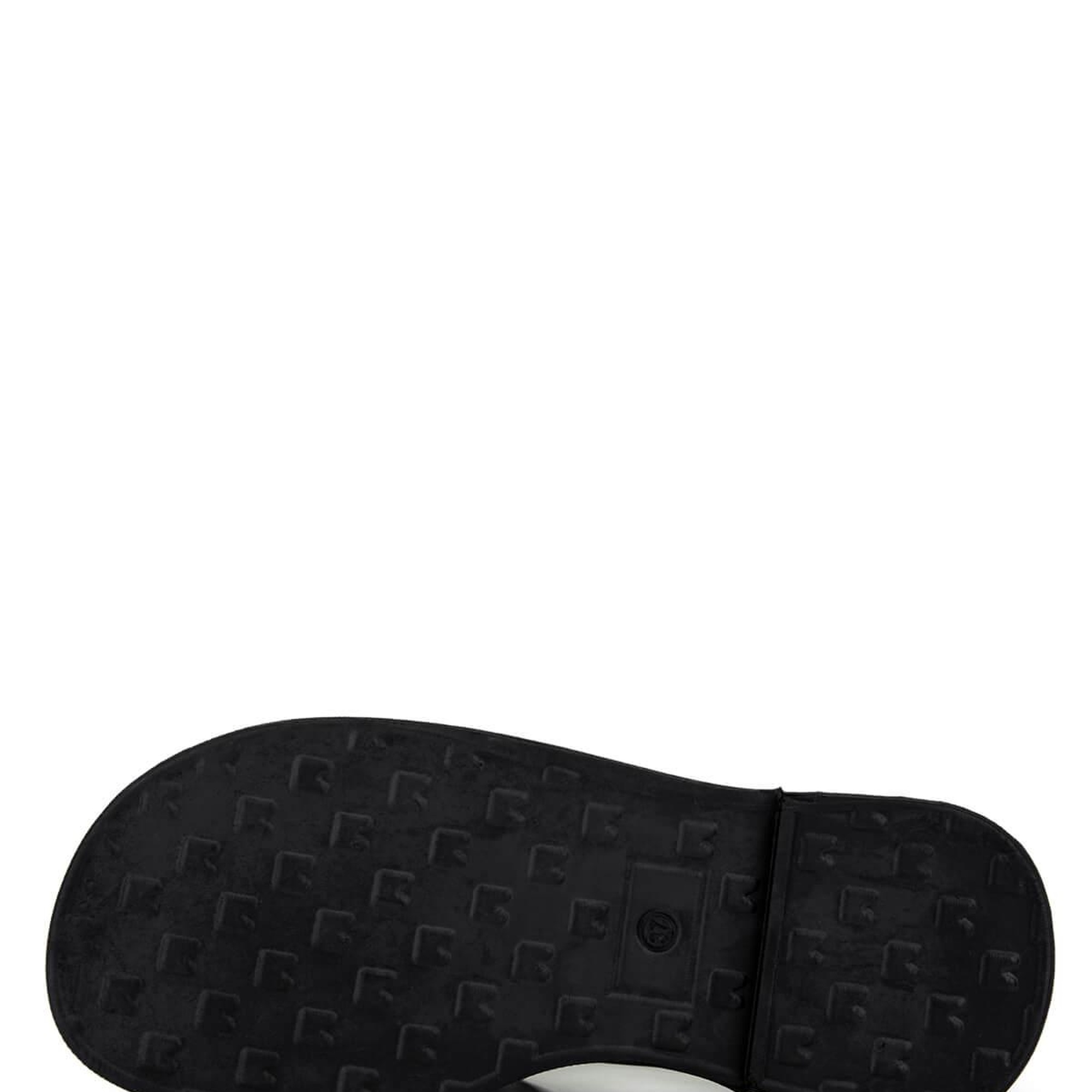 Tamer Tanca Kadın Hakiki Deri Siyah Düz Sandalet