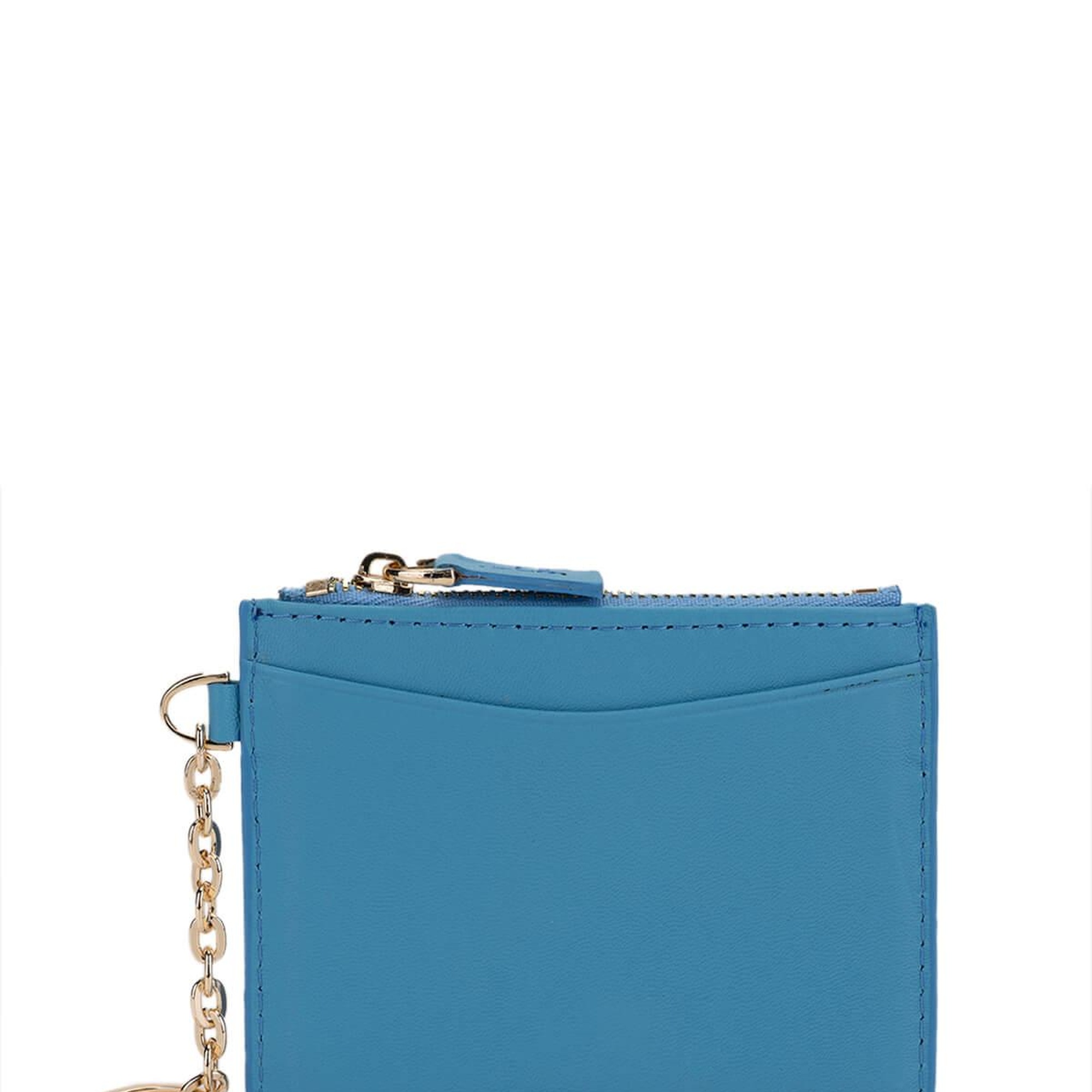 Tamer Tanca Unisex Hakiki Deri Mavi Kartlık