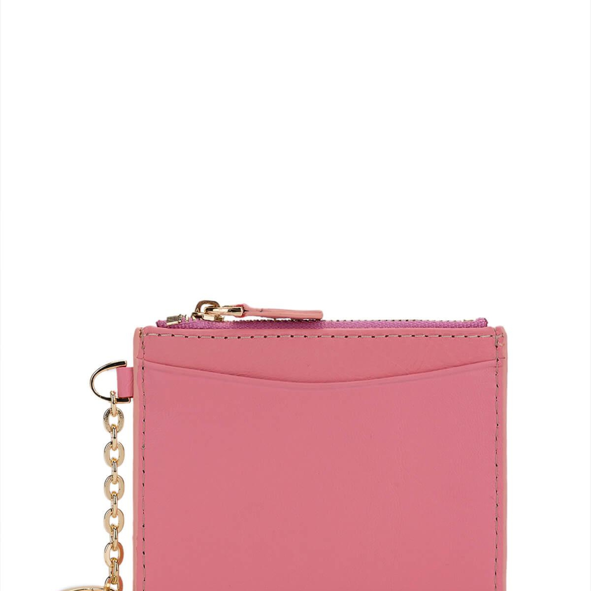 Tamer Tanca Unisex Hakiki Deri Pembe Kartlık