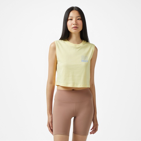  Roxy Essential Energy Boxy Kadın Sarı T-Shirt