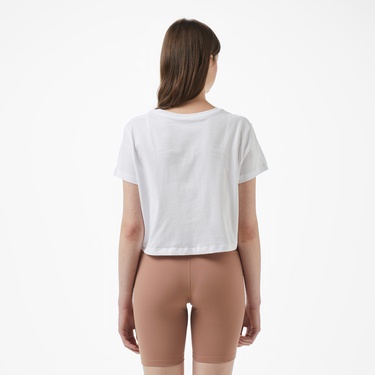  Roxy Atlas Oceanregular Kadın Beyaz Crop T-Shirt