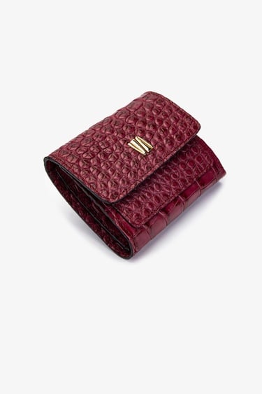  Valmenti Kadın Hakiki Deri Bordo Cüzdan