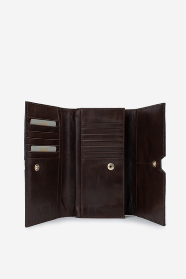  Valmenti Unisex Siyah Hakiki Deri Cüzdan