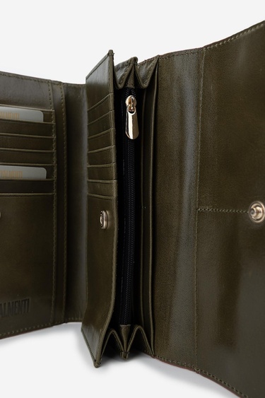  Valmenti Unisex Bordo Hakiki Deri Cüzdan