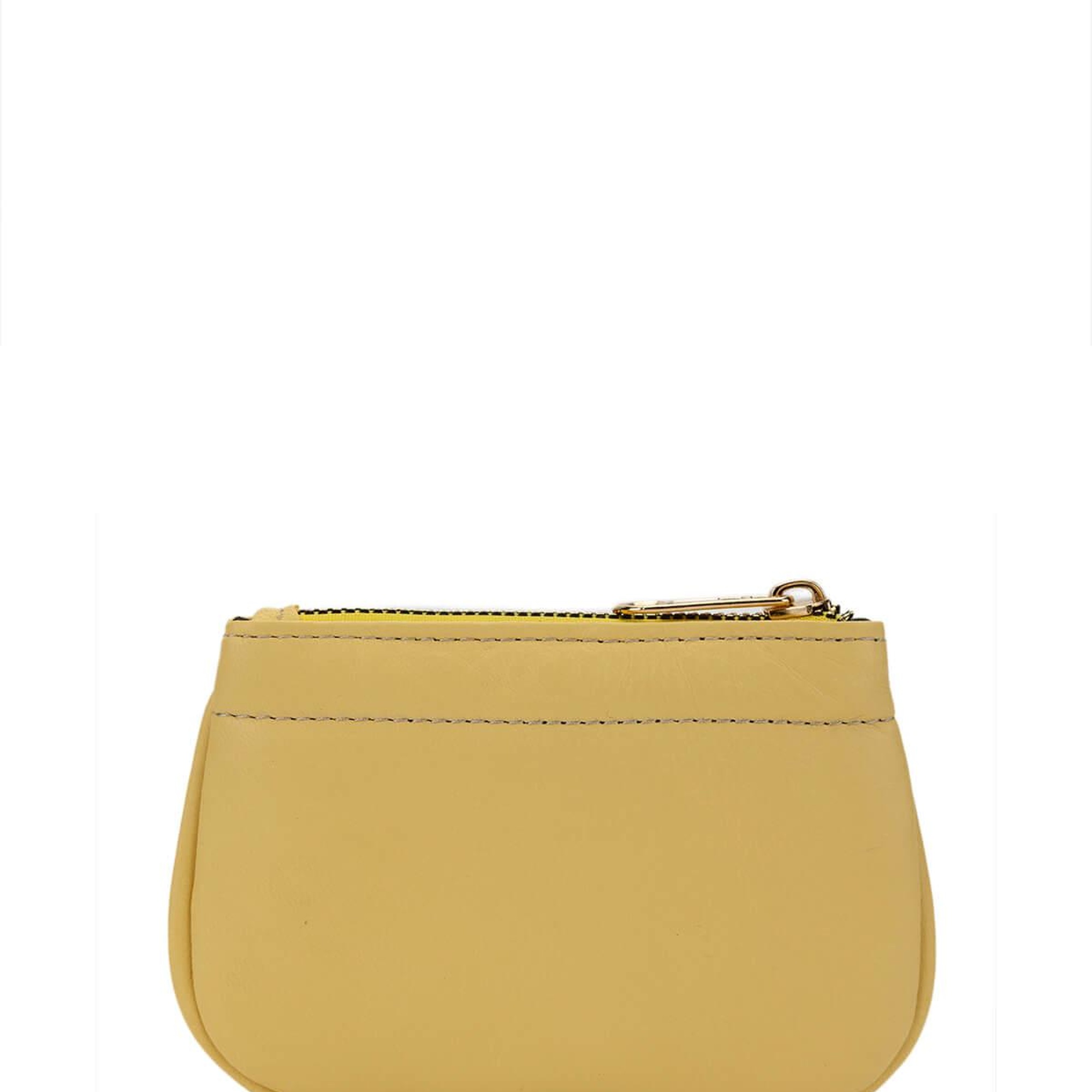 Tamer Tanca Unisex Hakiki Deri Sarı Kartlık