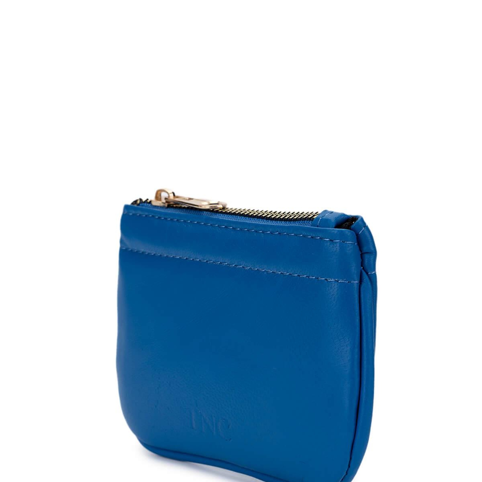 Tamer Tanca Unisex Hakiki Deri Mavi Kartlık