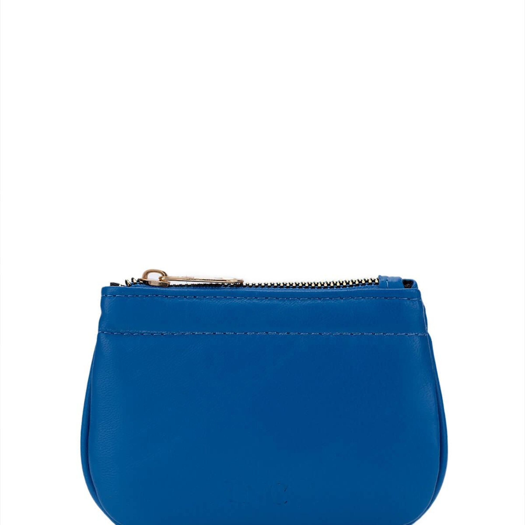 Tamer Tanca Unisex Hakiki Deri Mavi Kartlık