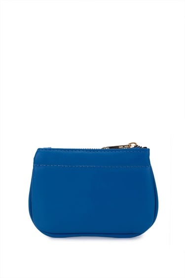  Tamer Tanca Unisex Hakiki Deri Mavi Kartlık