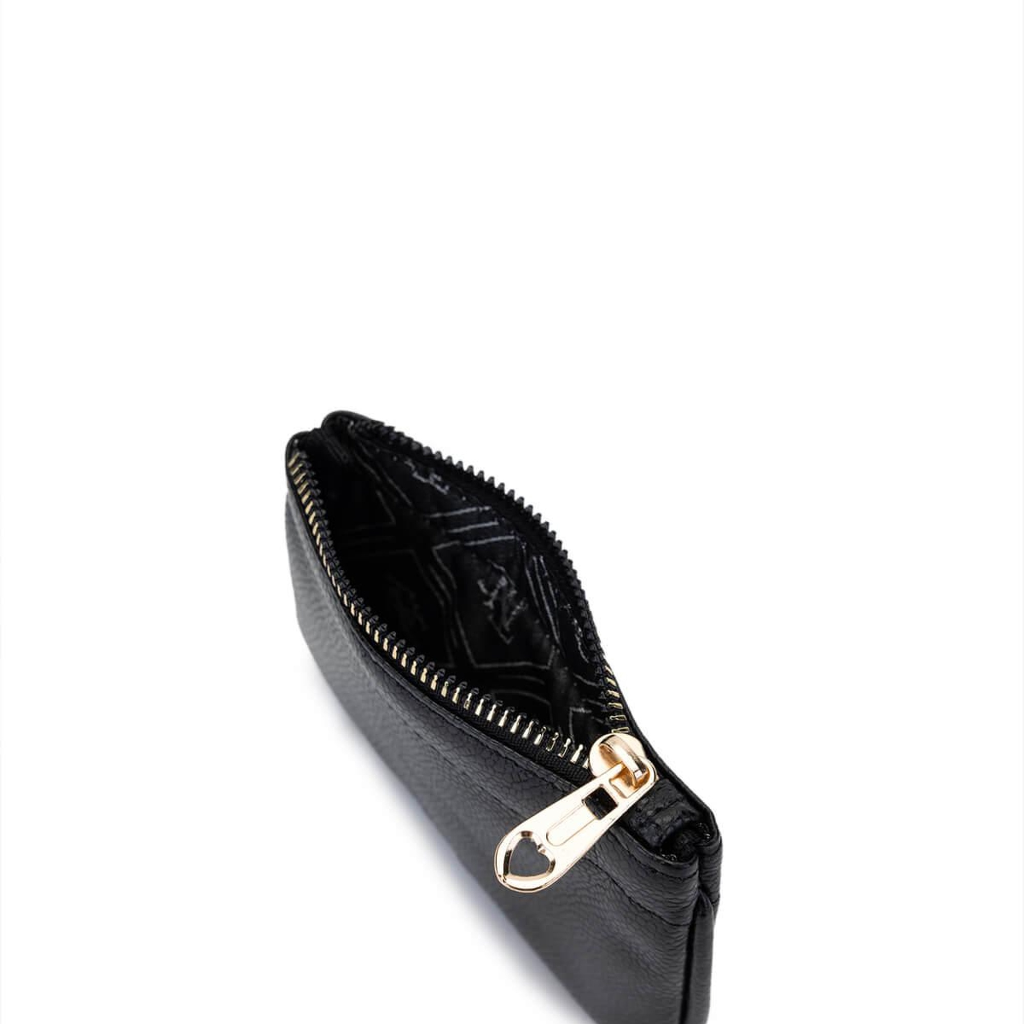 Tamer Tanca Unisex Hakiki Deri Siyah Havyar Kartlık