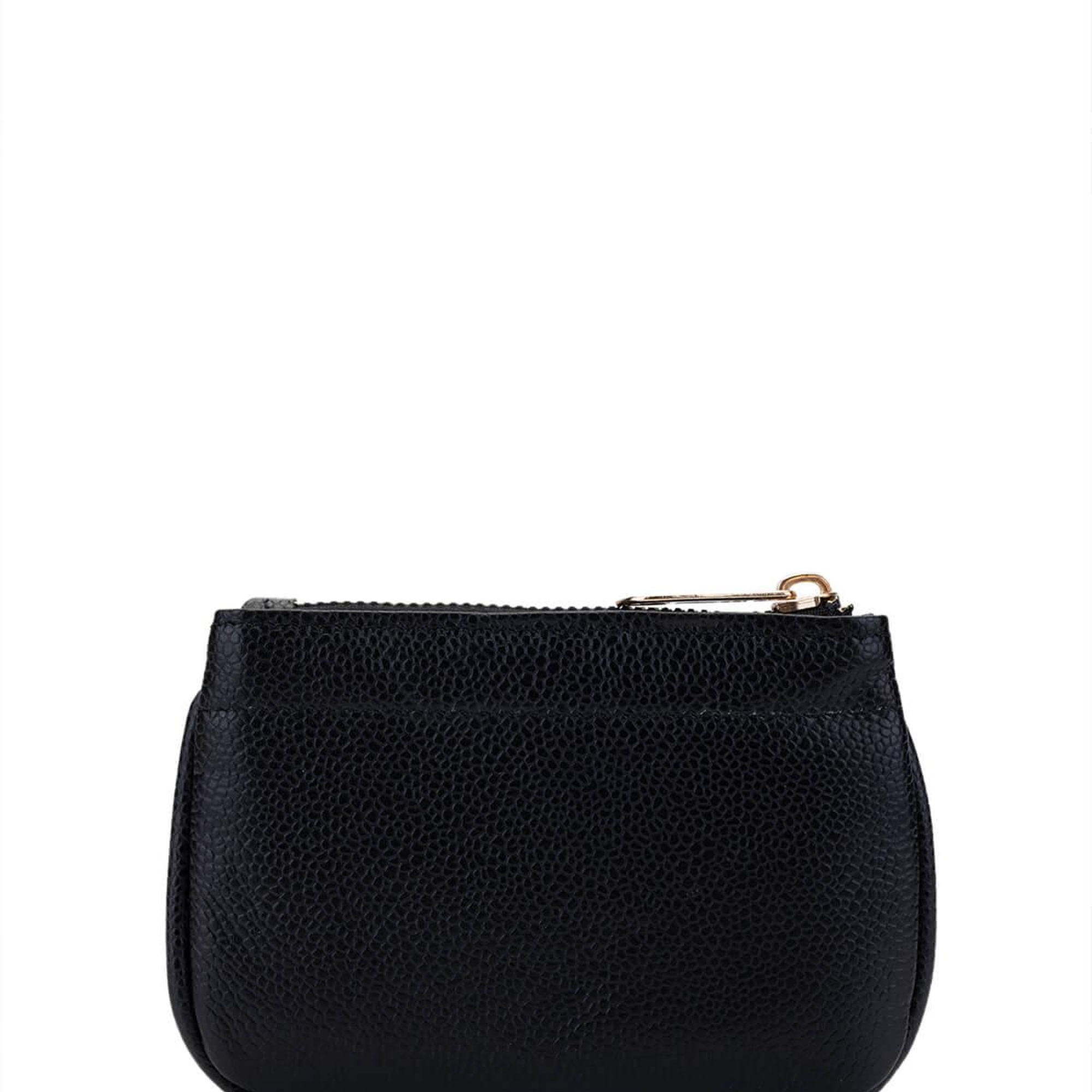 Tamer Tanca Unisex Hakiki Deri Siyah Havyar Kartlık