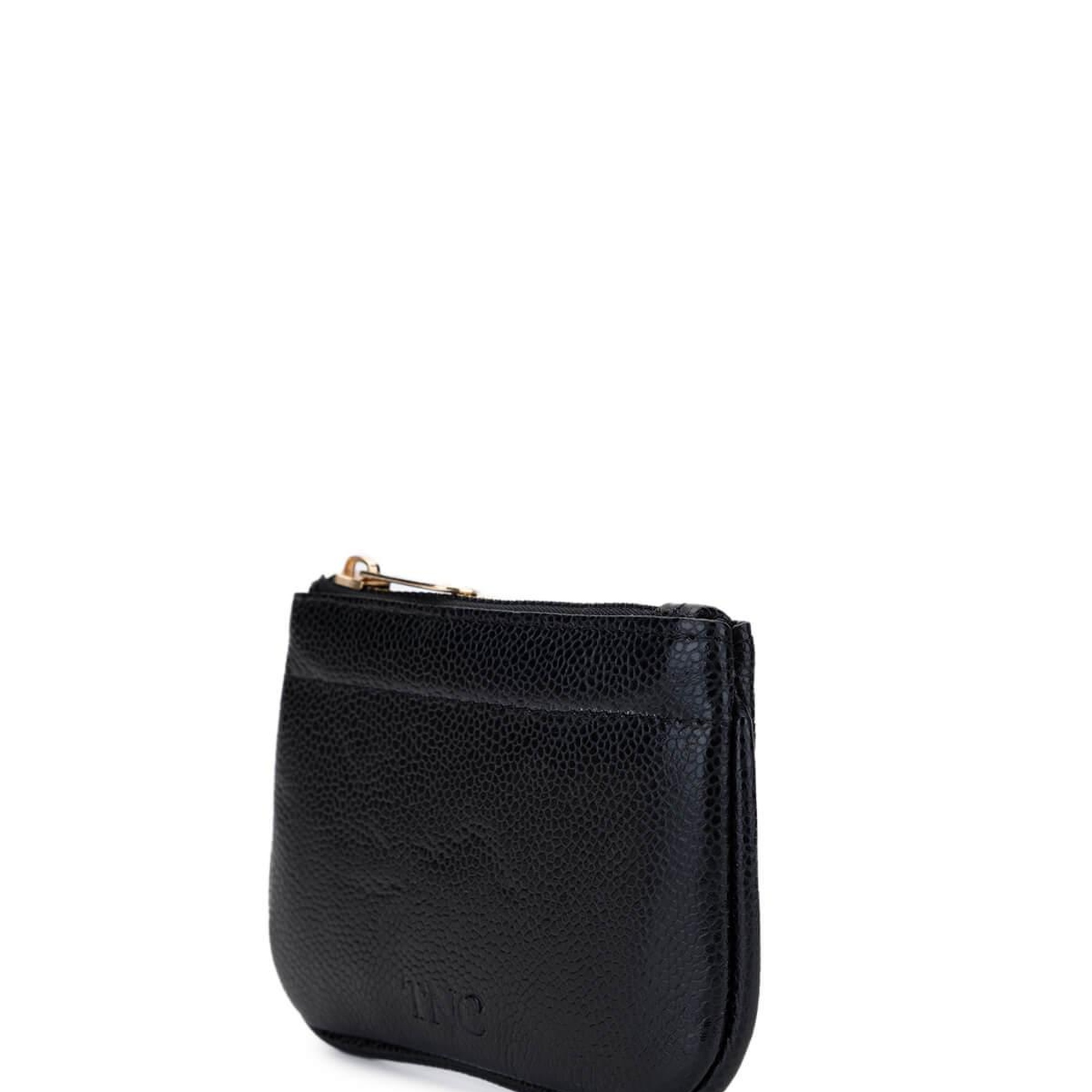 Tamer Tanca Unisex Hakiki Deri Siyah Havyar Kartlık