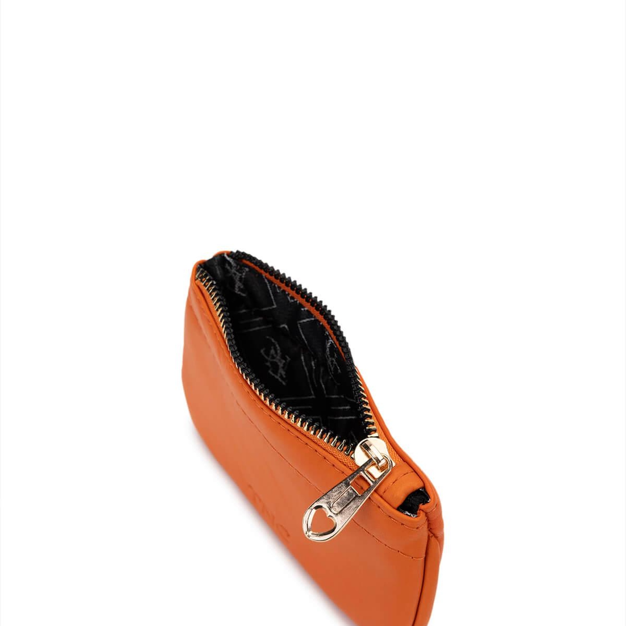 Tamer Tanca Unisex Hakiki Deri Turuncu Kartlık