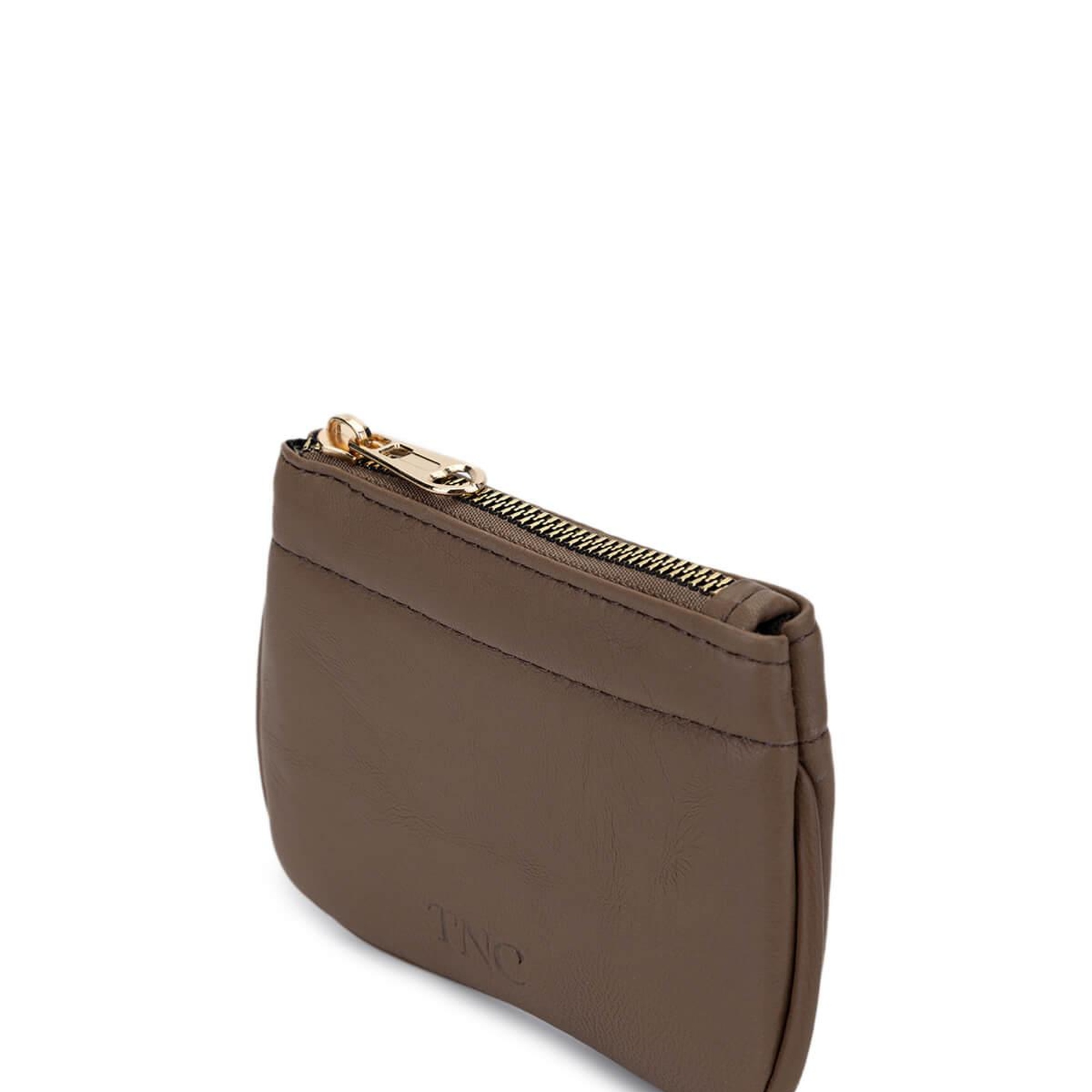 Tamer Tanca Unisex Hakiki Deri Bej Kartlık