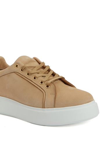  Divarese Kadın Kum Deri Sneaker