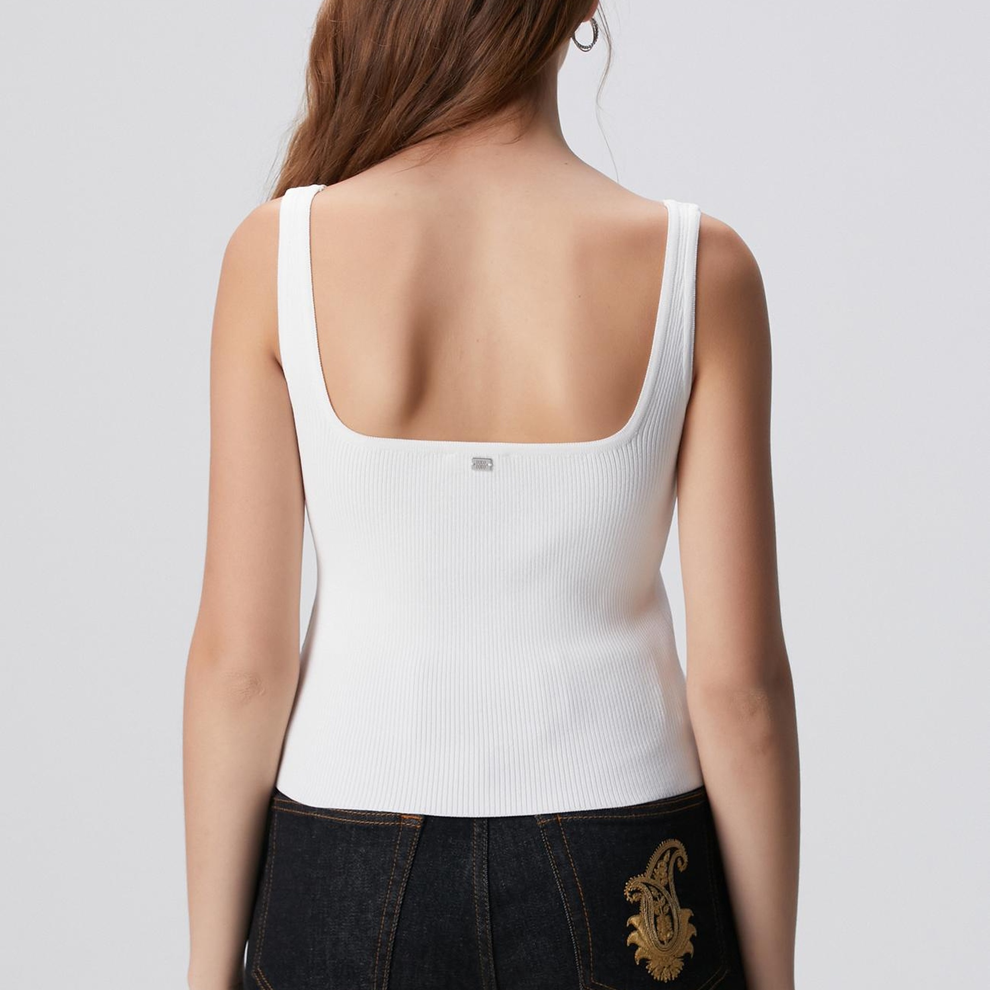 Network Kadın Kırık Beyaz Triko Atlet