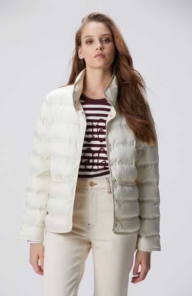  Network Kadın Kırık Beyaz Mont