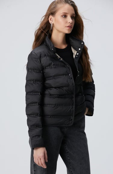  Network Kadın Siyah Mont