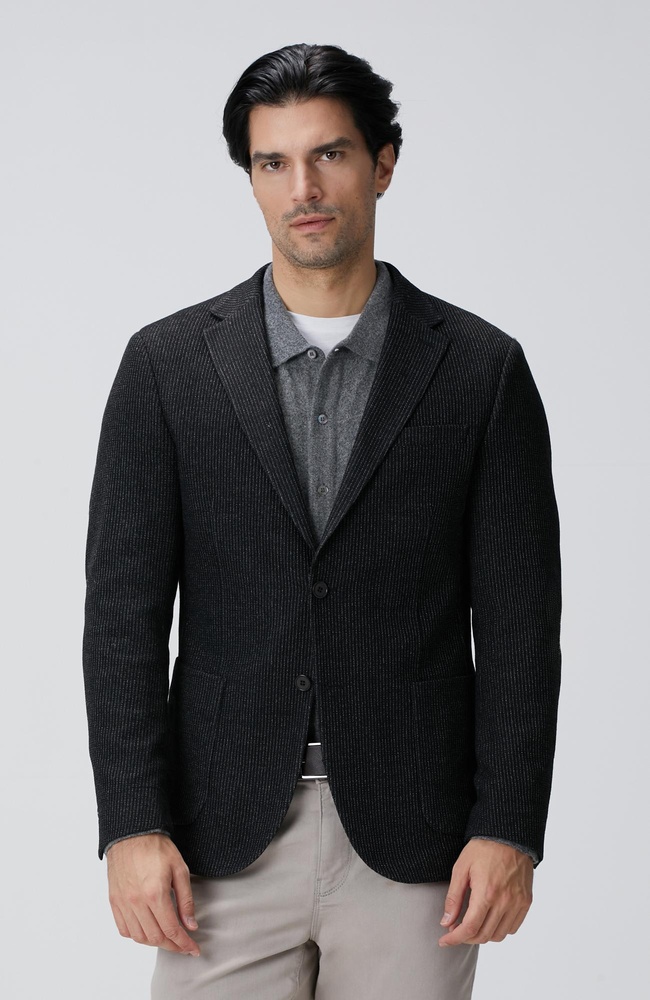  Network Erkek Antrasit Yün Karışımlı Ceket