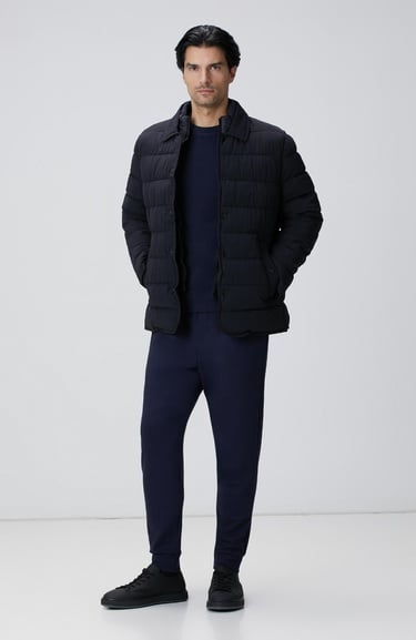  Network Erkek Lacivert Bisiklet Yaka Basic Sweatshirt