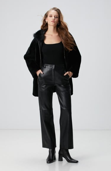  Network Kadın Siyah Triko Atlet