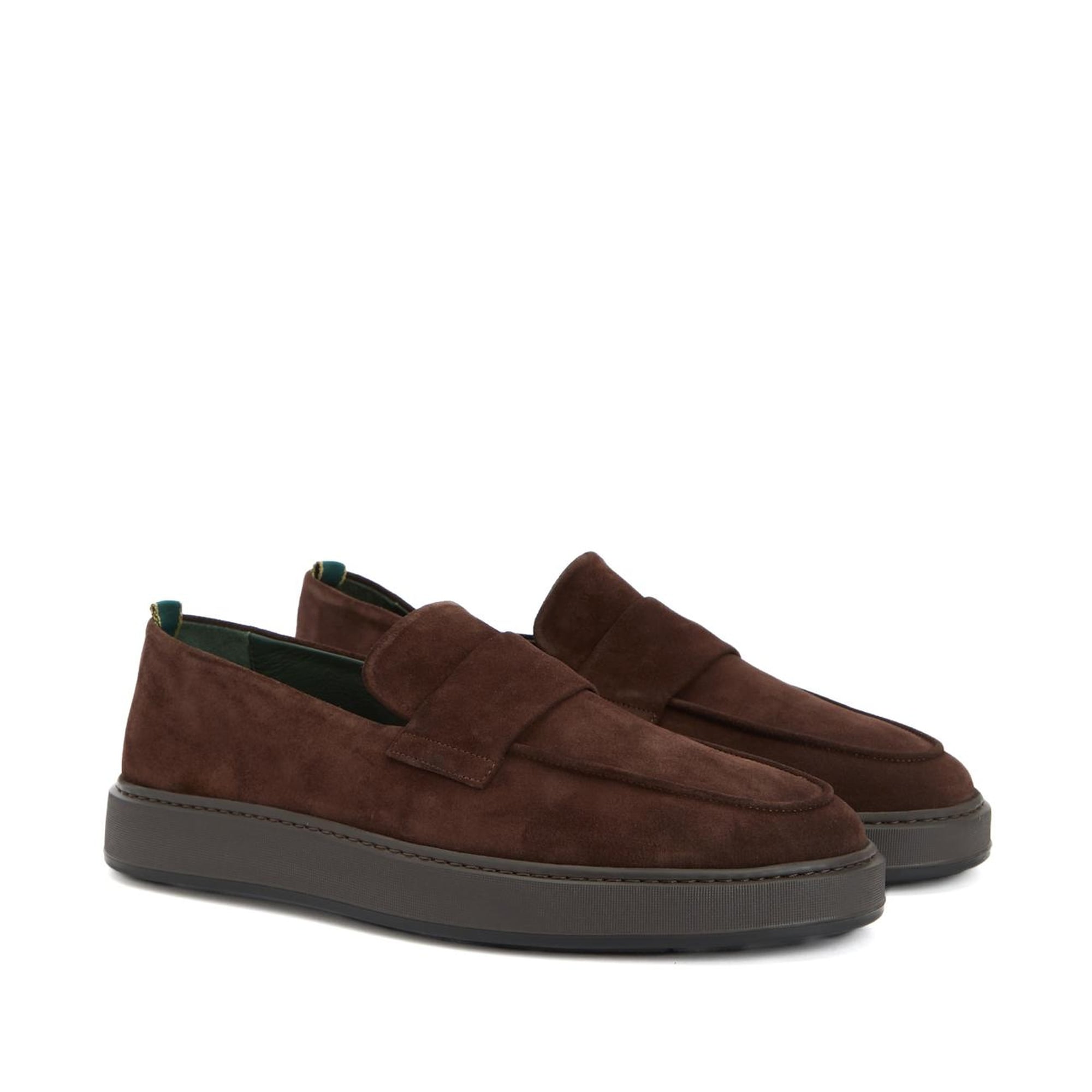 George Hogg Erkek Kahverengi Süet Loafer