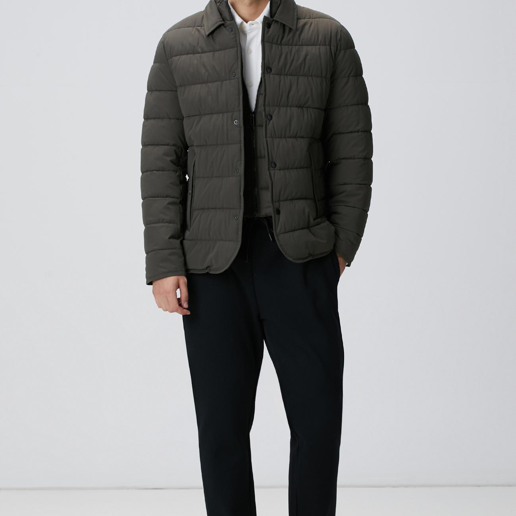 Network Erkek Siyah Boru Paça Yan Cep Detaylı Eşofman Altı