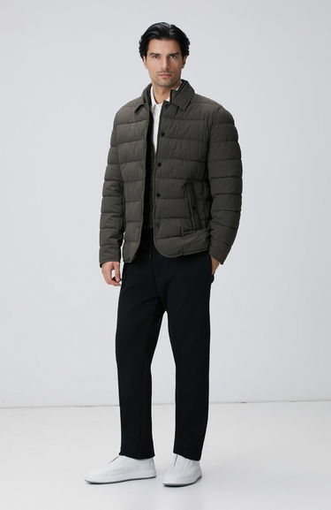  Network Erkek Kırık Beyaz Uzun Kollu Örme Gömlek