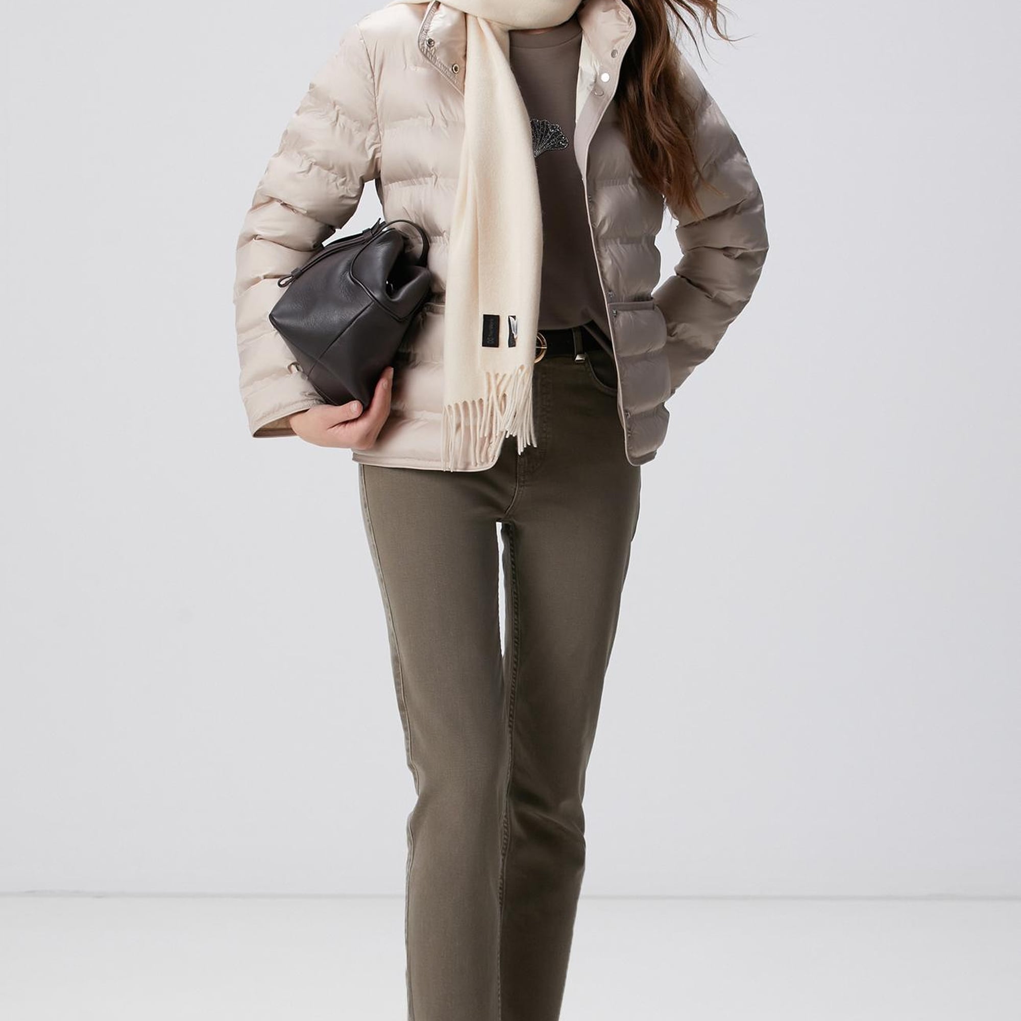 Network Kadın Taş Puffer Mont