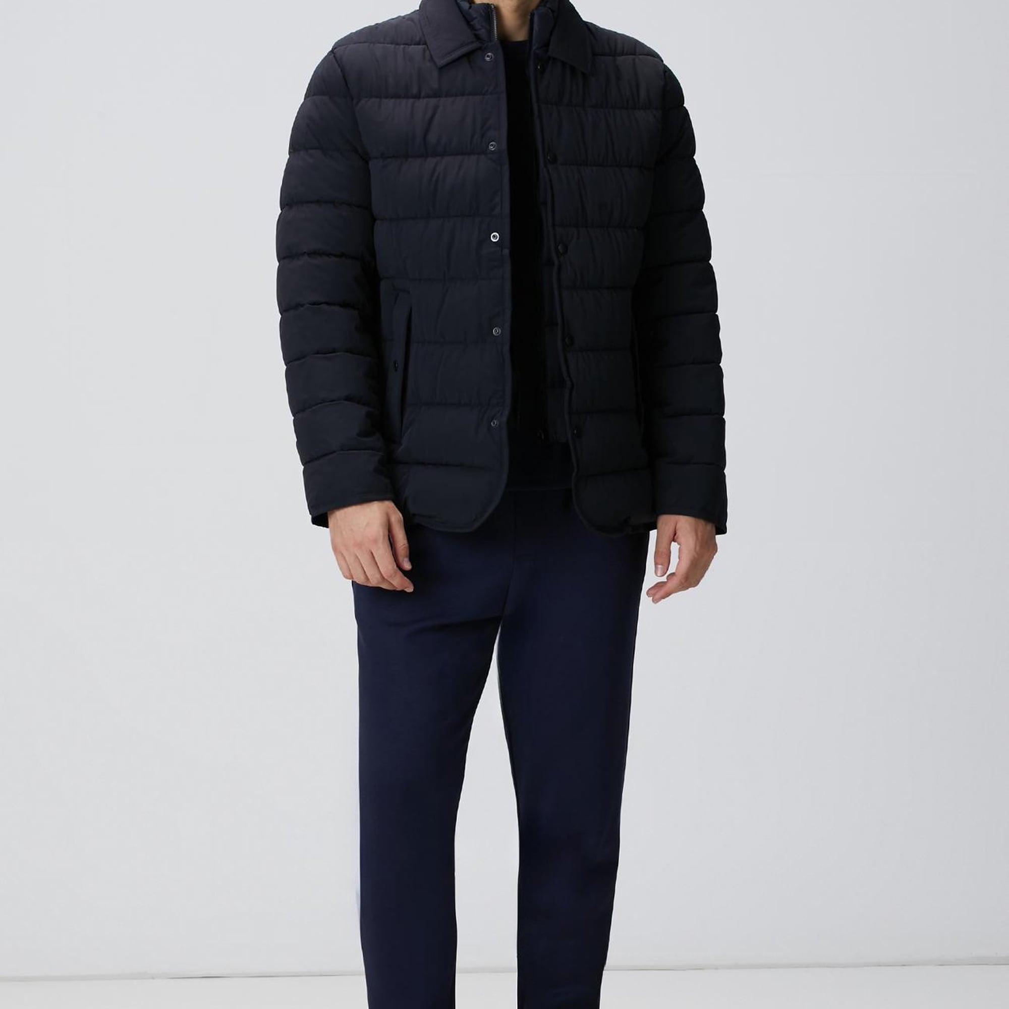 Network Erkek Lacivert Yandan Cepli Basic Eşofman Altı