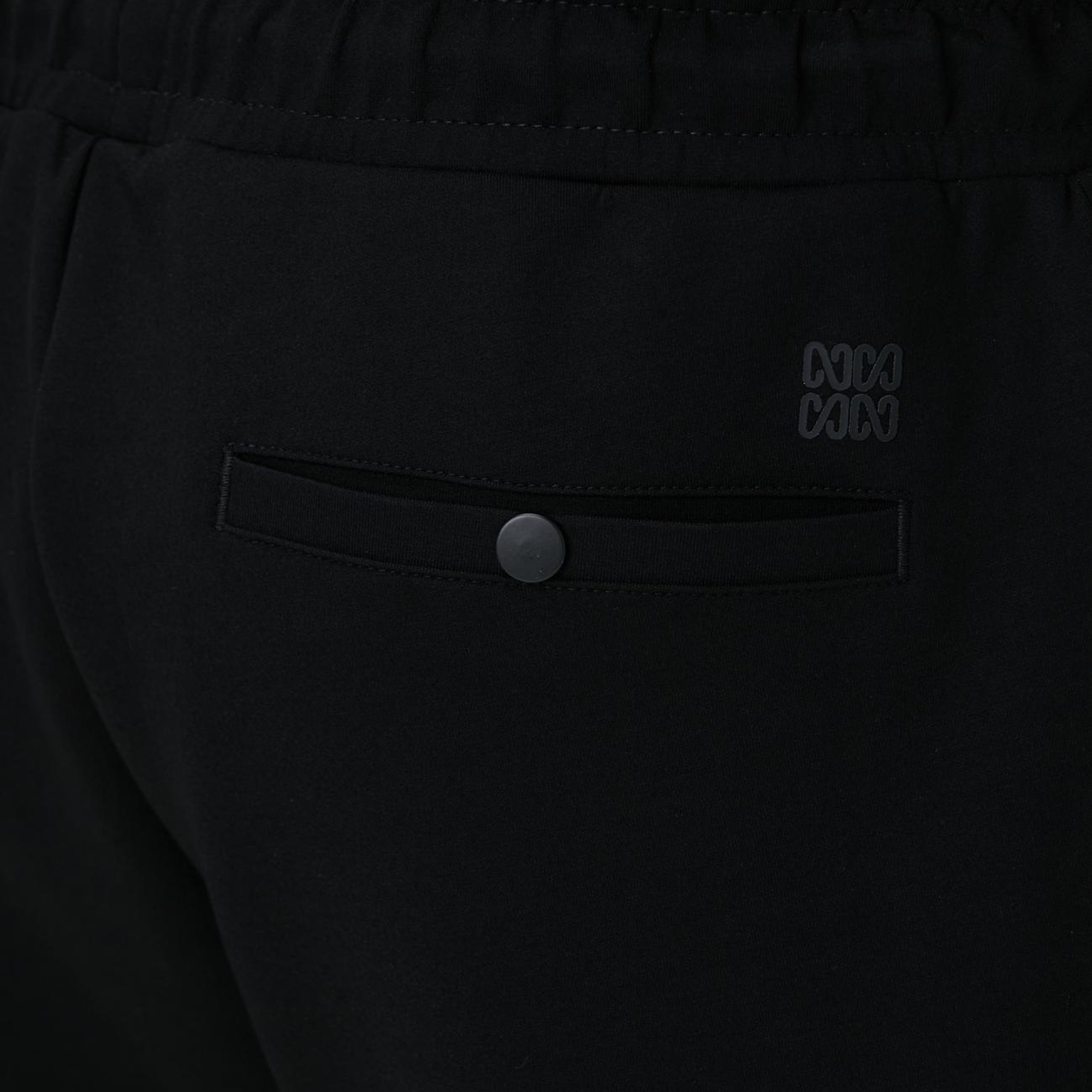 Network Erkek Siyah Yandan Cepli Basic Eşofman Altı