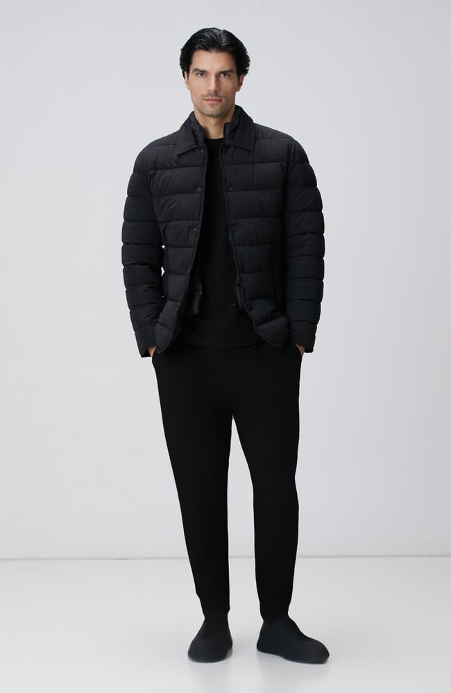  Network Erkek Siyah Yandan Cepli Basic Eşofman Altı